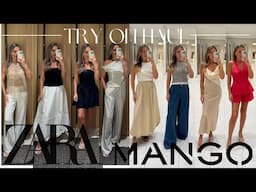 Huge ZARA and MANGO  ** * |Try On Haul  | ***