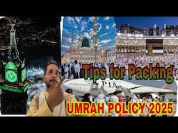 Umrah Policy 2025 | Topic For Return Flight Hajj 2025 | Hajj 2025 News Update Today #hajj2025