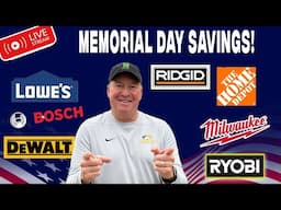 🔴 LIVE! Memorial Day Savings & More!