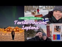 Yarn shopping in Lapland | Lappish Wool & Northern Lights in Finland