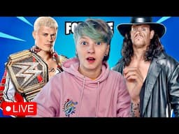 Undertaker & Cody Rhodes in Fortnite EARLY! LIVE 🔴