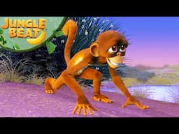 Munki & Trunk race each other! | Jungle Beat: Munki & Trunk | Kids Cartoon 2025