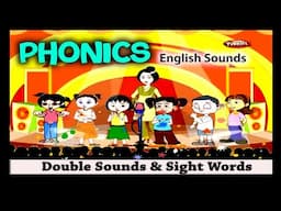 Phonics Double sounds & Sight words, Learn Phonics Alphabet Sounds Kids I phonetics a to z Sounds