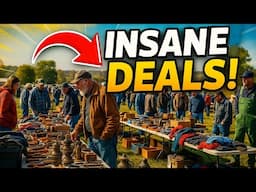 We Made It Back! - Buying Bargains at the Flea Market