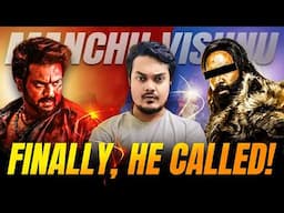 FINALLY HE CALLED !!! || KANCHU VISHNU VS KING CHANDRAHAS || king chandrahas issue