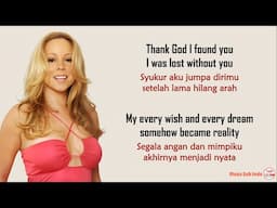 Mariah Carey, Joe, 98 Degrees - Thank God I Found You | Lirik Terjemahan Indonesia