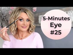 5-Minutes Eye #25 — Yes, It’s Back 😉 | Quick Eye Makeup Over 50