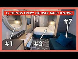 15 Things ALL New Cruisers MUST Know About Cruise Ship Cabins