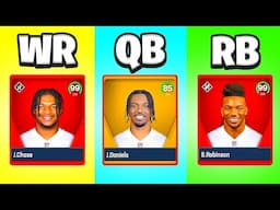 I Built Jayden Daniels a 99 Overall Team