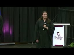 Cambrian College Convocation - Thursday June 12 2025 - 2:30pm