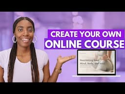 How To Create an Online Course with Just This One Tool