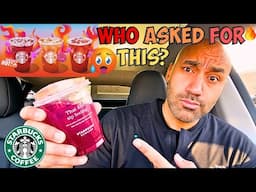 Starbucks New Spicy Lemonade Refreshers Review - WHO ASKED FOR THIS? 🥵