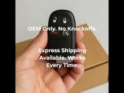 Trusted Supplier of OEM Jeep Key Fob Replacements - Keyless Entry Remote Inc