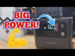 You Can't Beat This AFERIY Power Station! (Save $100, Limited Time!)