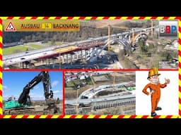 👷 Ausbau B 14 Backnang - Stand März 2025 👷