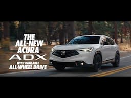 The all-new Acura ADX with available all-wheel drive.