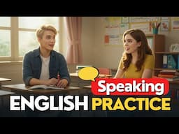 Shadowing English Speaking Practice for Beginners | Learn English Conversation 🗣️