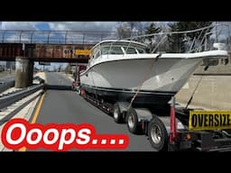 Yacht Haul Cost The Customer Thousands..But It All Worked Out!!