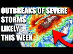 Outbreaks Of Severe Storms Expected This Week.. Watching Multiple Days! Strong Tornado Risk