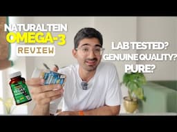 NaturalTein Omega-3 | Fish + Vegan Omega 3 | FULL BREAKDOWN