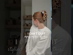 The easiest slick back bun ever 🌼 #slickback #hairstyle #hairtutorial #momhair #momstyle