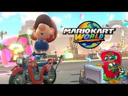 Mario Kart World - Mushroom Cup 4K Gameplay - Switch 2