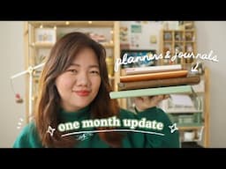 One Month Later: My Journals & Planners Update | Abbey Sy
