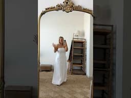 For a more fitted look, size down but I love that I have a little room in this dress.