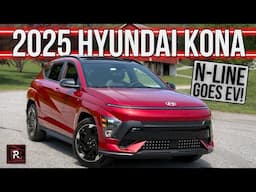 The 2025 Hyundai Kona N-Line Is An Affordable Small Sporty SUV That Is Discreetly Electric