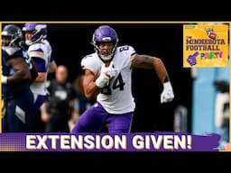 EXTENSION: Why The Minnesota Vikings LOCKED UP Josh Oliver Long-Term | The Minnesota Football Party