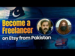 How you can privide services on ETSY from Pakistan