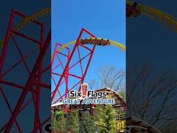 I rode Six Flags Great Adventure's NEW roller coaster ⚡🎢