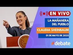 🔴Conferencia matutina de Claudia Sheinbaum presidenta de México del 01 de mayo de 2025