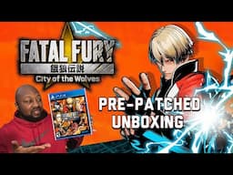 Fatal Fury City of Wolves PlayStation 4 Physical UNBOXING