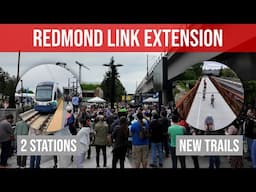 Redmond Link Extension Grand Opening | Tour of the New Trails by Brompton Folding Bike