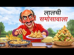 लालची समोसेवाला | LALCHI SAMOSEWALA | HINDI KAHANIYA | HINDI STORIES