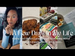 A FEW DAYS IN MY LIFE || OVERCOMING MENTAL STRONGHOLDS || FRYING CHICKEN || GROCERY HAUL & MORE