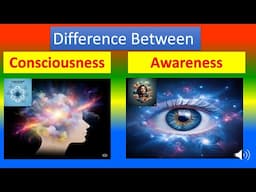 Differences Between Consciousness  And Awareness