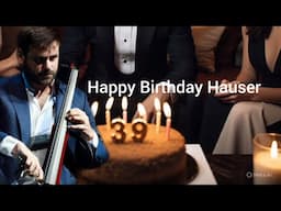 Stjepan Hauser Birthday 39 Happy Birthday Hauser Cello