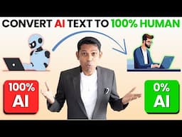 How to Convert AI Text to Human-Like Content | Bypass AI Detection with 100% Human Scoring | Humbot