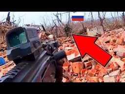 Ukrainian Special Forces DROP Russian Soldier (*GRAPHIC FOOTAGE*) Combat Footage