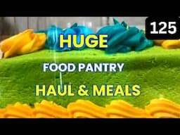 FRUGAL LIVING & Food Pantry Haul 2025 - Food Haul - FOOD BANK - Food Pantry Haul - Frugal Living
