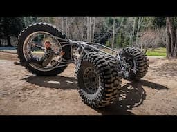 Rear Steer on the Monster Truck Tricycle!