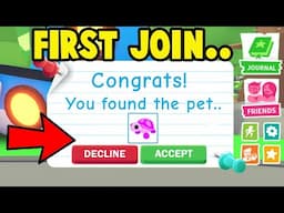 Playing in Adopt Me Server With 0 Players..