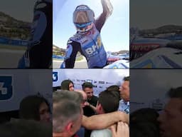 Emotions were running high inside the box for Alex Marquez! 🥹 | 2025 Spanish GP