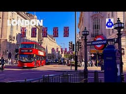 2025 London Walk 🇬🇧 Mayfair, OXFORD & REGENT Street to Covent Garden | Central London Walking Tour