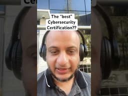 What is the best cybersecurity certification in 2025 ?? #cybersecurity #education