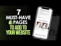 7 Shopify Pages That Can Instantly Increase Your Conversion Rate | Must-Have Shopify Pages