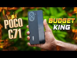 വെറും Rs 6500 രൂപയുടെ Budget Friendly Samrtphone | Poco c71 unboxing Review | Technoflip