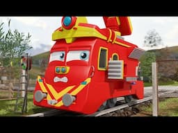 Super Train Rescue Cartoon - Lego Cartoon Video | Choo choo train kids videos